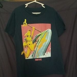 Fortnite Black Surfing Graphic Tee for Kids